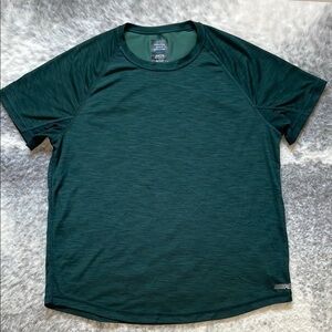 American Eagle Outfitters Green Short Sleeve Gym Tee